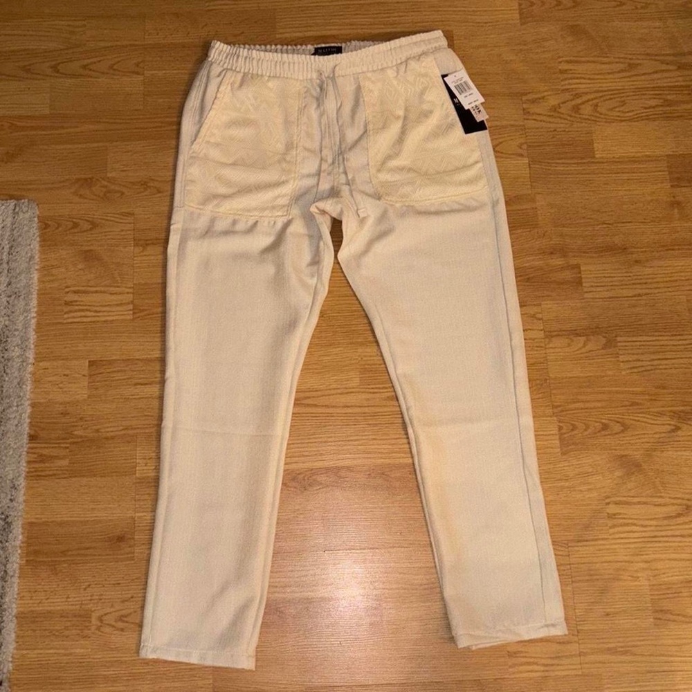 Men's Cream Pants